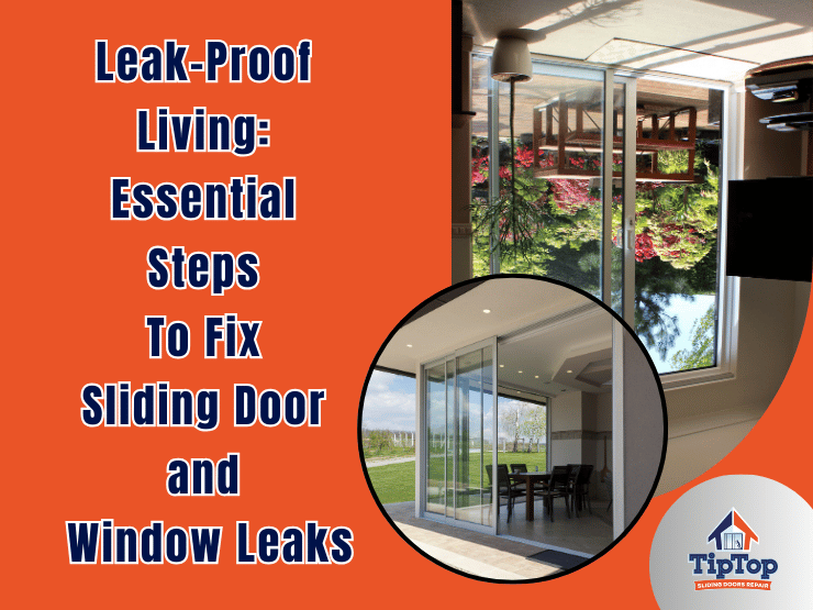 Essential Steps to Fixing Leaks in Sliding Doors and Windows